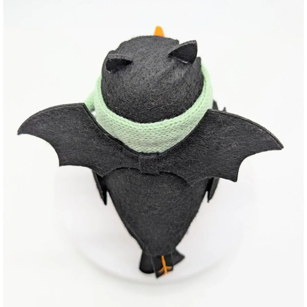Target Featherly Friends Spritz Halloween Wingit Bat 2022 Felt Bird Black Orange